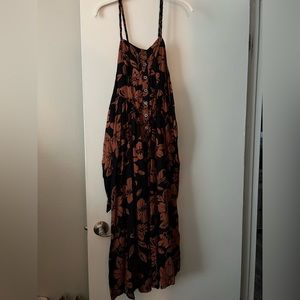 nwot free people midi dress